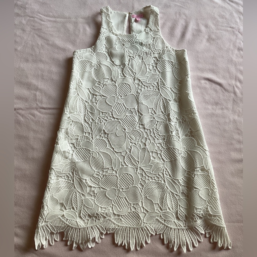 Lilly Pulitzer Marlissa White Lace Dress Size 2 NWT